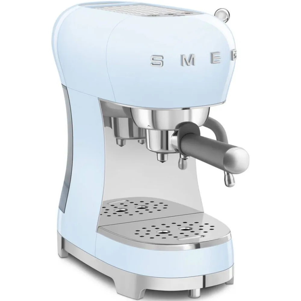 Smeg Kahvi Ja Kuumat Juomat|espressokeitin ECF02PBEU pastellinsininen