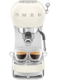 Smeg Kahvi Ja Kuumat Juomat|espressokone ECF02CREU kerma