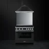 Smeg Uunit Ja Liedet|induktioliesi monitoimiuunilla CPF9IPAN Portofino antrasiitt