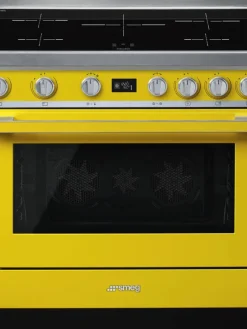 induktioliesi monitoimiuunilla CPF9IPYW Portofino keltainen>Smeg Clearance