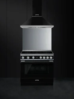 induktioliesi monitoimiuunilla CPF9IPBL Portofino musta>Smeg Best
