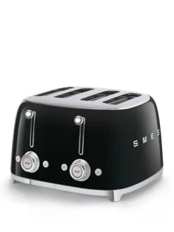 leivänpaahdin TSF03BLEU 4-viipaleen, musta>Smeg