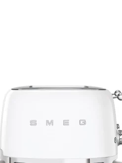 Smeg Leivänpaahtimet Ja Grillit|leivänpaahdin TSF03WHEU 4-viipaleen, valkoinen