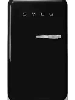 retrojääkaappi FAB10LBL5, musta, vasen>Smeg Discount