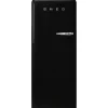 Smeg Jääkaapit Ja Pakastimet|retrojääkaappi FAB28LBL5 153 cm, musta, vasen