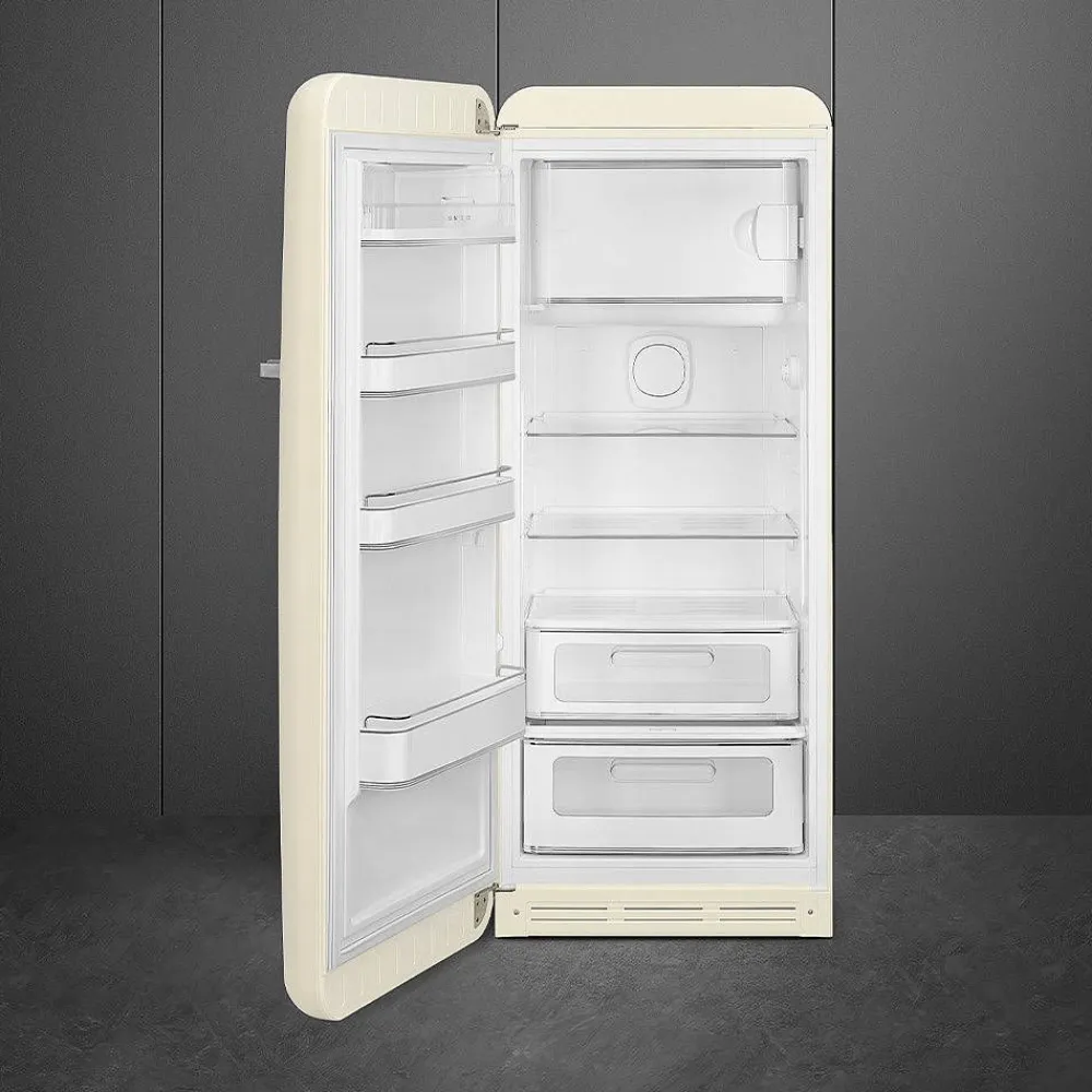 retrojääkaappi FAB28LCR5 153 cm, kerma. vasen>Smeg Sale