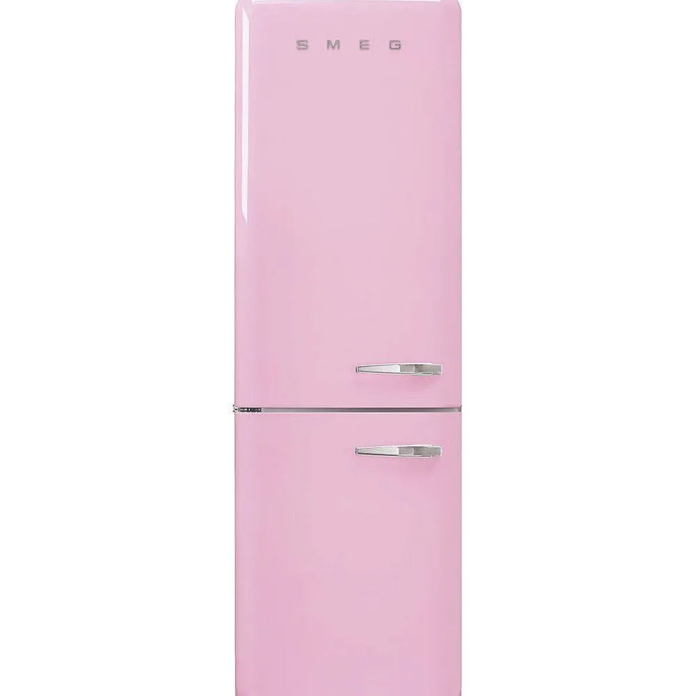 Smeg Jääkaapit Ja Pakastimet|retrojääkaappi FAB32LPK5 vaaleanpunainen, vasen