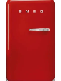 Smeg Jääkaapit Ja Pakastimet|retrojääkaappi FAB10LRD5, punainen, vasen