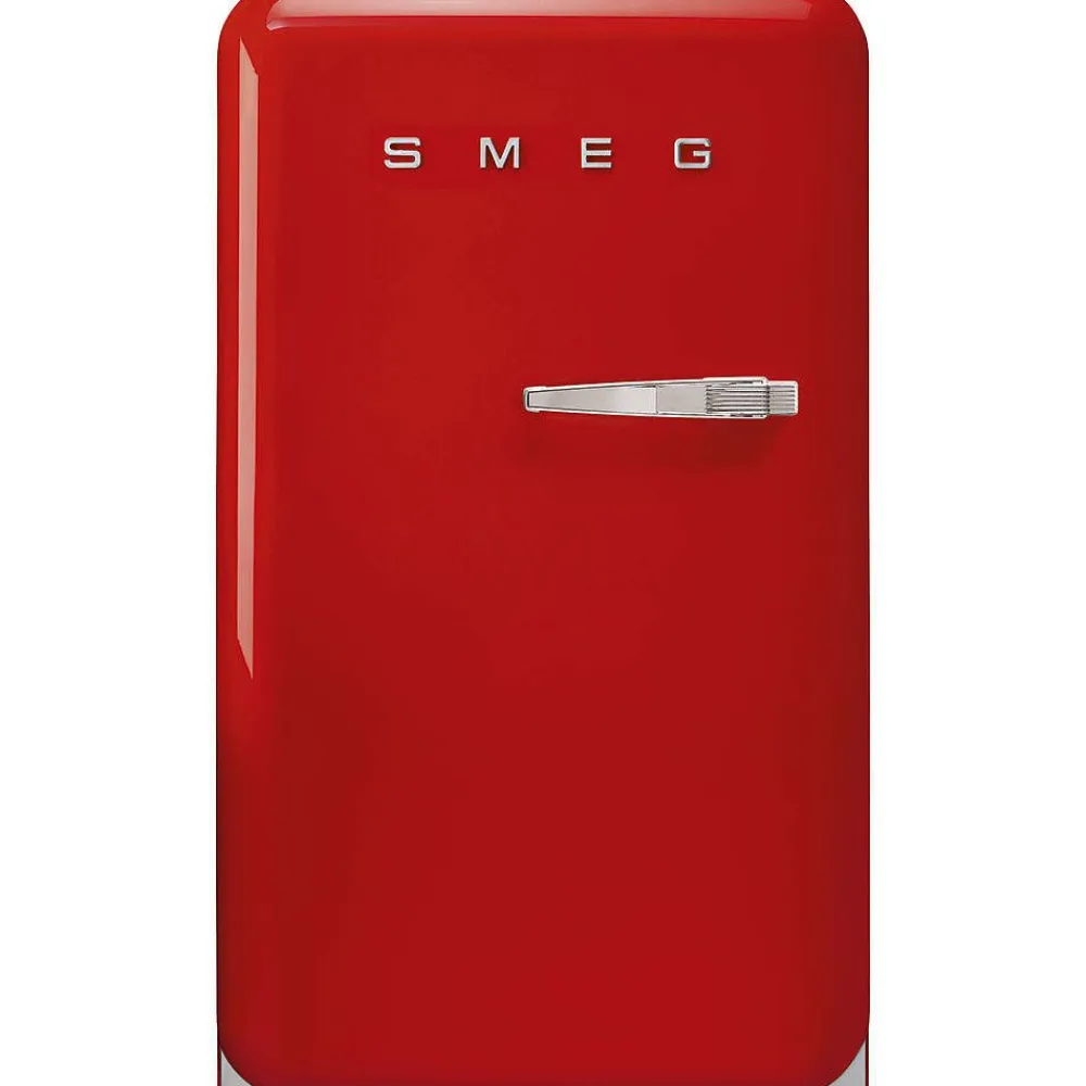 Smeg Jääkaapit Ja Pakastimet|retrojääkaappi FAB10LRD5, punainen, vasen