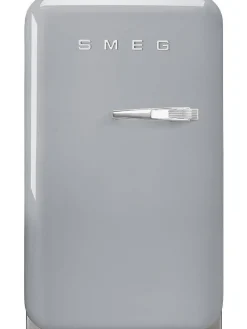 Smeg Jääkaapit Ja Pakastimet|retrojääkaappi FAB5LSV5 73 cm, hopea, vasen