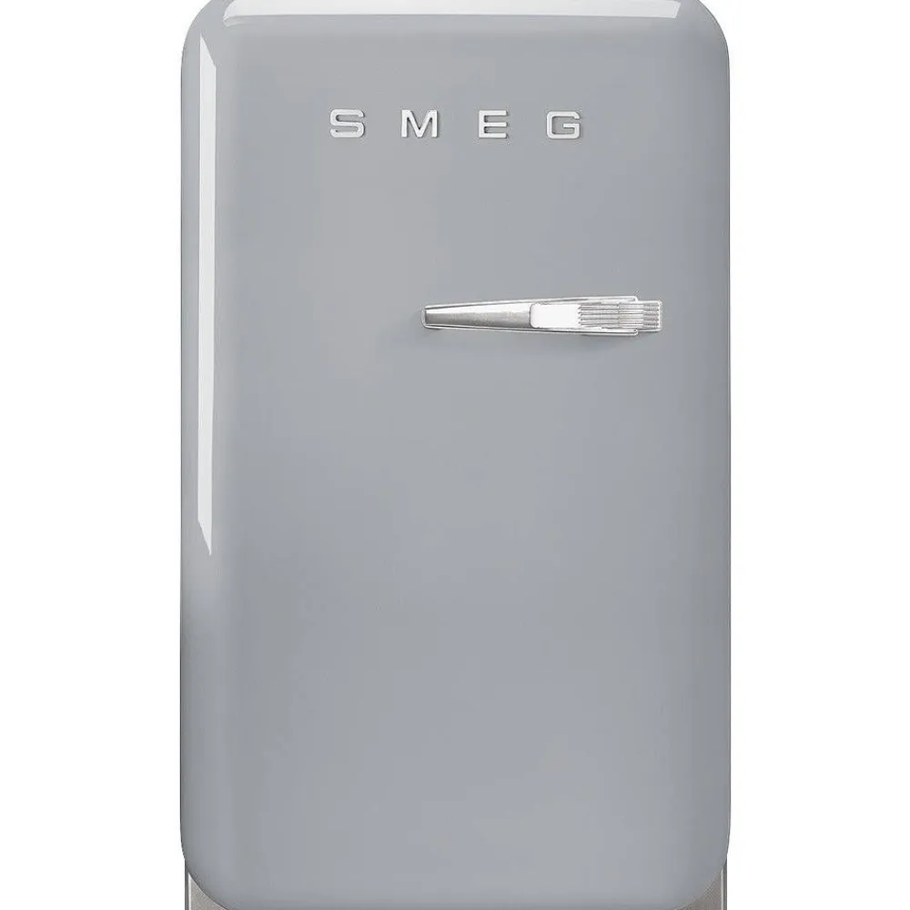 Smeg Jääkaapit Ja Pakastimet|retrojääkaappi FAB5LSV5 73 cm, hopea, vasen
