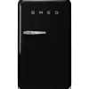 Smeg Jääkaapit Ja Pakastimet|retrojääkaappi FAB10RBL5, musta, oikea