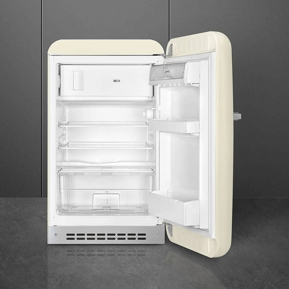 retrojääkaappi FAB10RCR5, kerma, oikea>Smeg Outlet