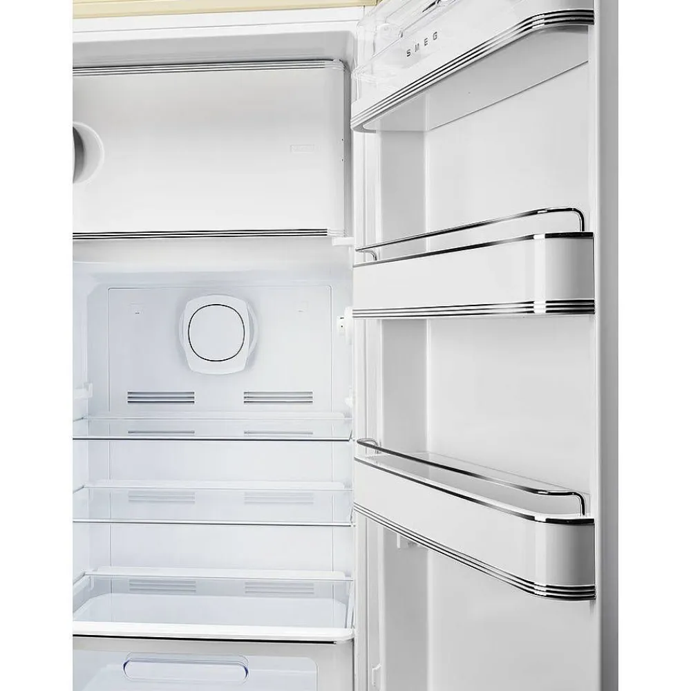 Smeg Jääkaapit Ja Pakastimet|retrojääkaappi FAB28RCR5 153 cm, kerma, oikea