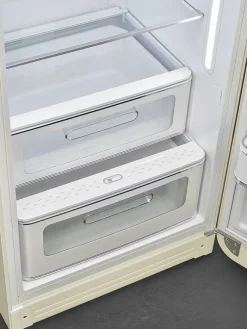 Smeg Jääkaapit Ja Pakastimet|retrojääkaappi FAB28RCR5 153 cm, kerma, oikea