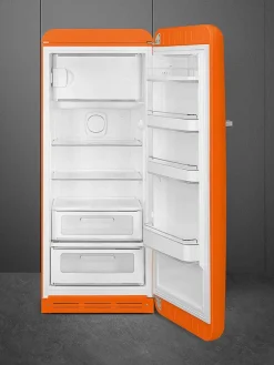Smeg Jääkaapit Ja Pakastimet|retrojääkaappi FAB28ROR5 153 cm, oranssi, oikea