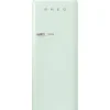 Smeg Jääkaapit Ja Pakastimet|retrojääkaappi FAB28RPG5 153 cm, pastellinvihreä, oikea