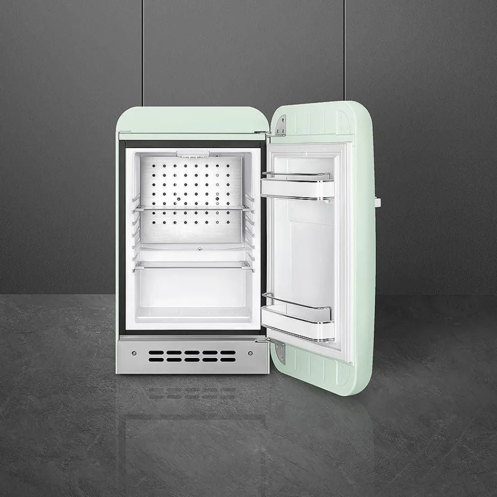 Smeg Jääkaapit Ja Pakastimet|retrojääkaappi FAB5RPG5 73 cm, pastellinvihreä, oikea