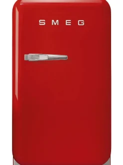 Smeg Jääkaapit Ja Pakastimet|retrojääkaappi FAB5RRD5 73 cm, punainen, oikea