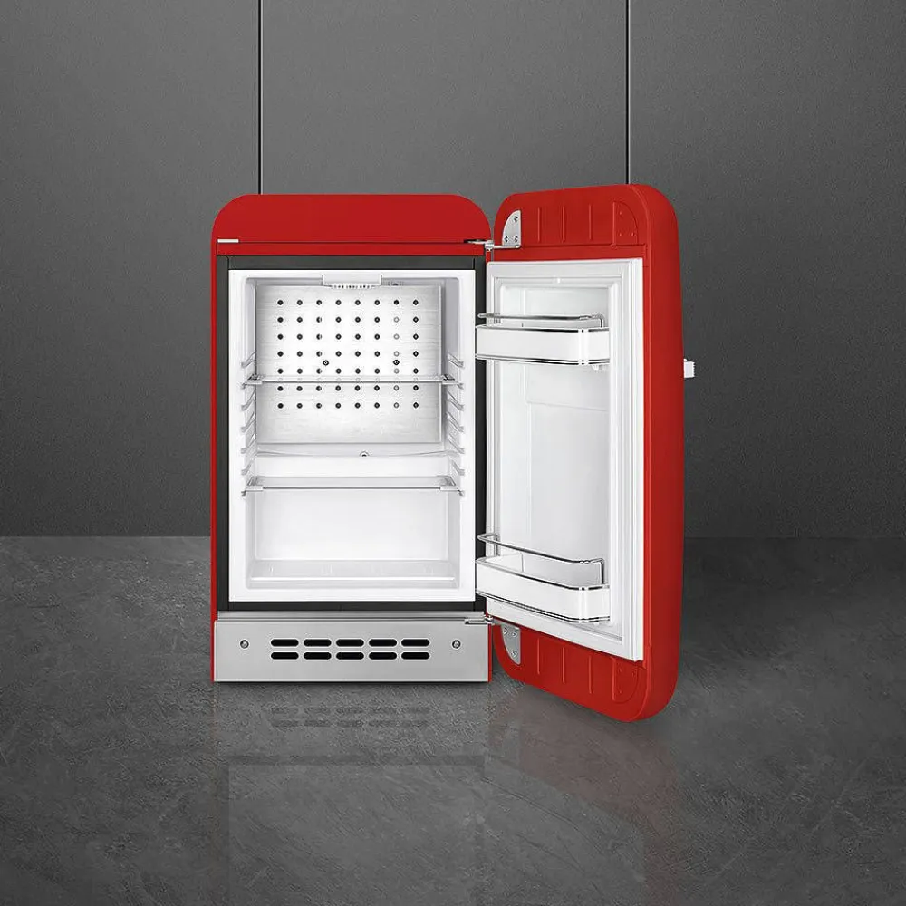 Smeg Jääkaapit Ja Pakastimet|retrojääkaappi FAB5RRD5 73 cm, punainen, oikea