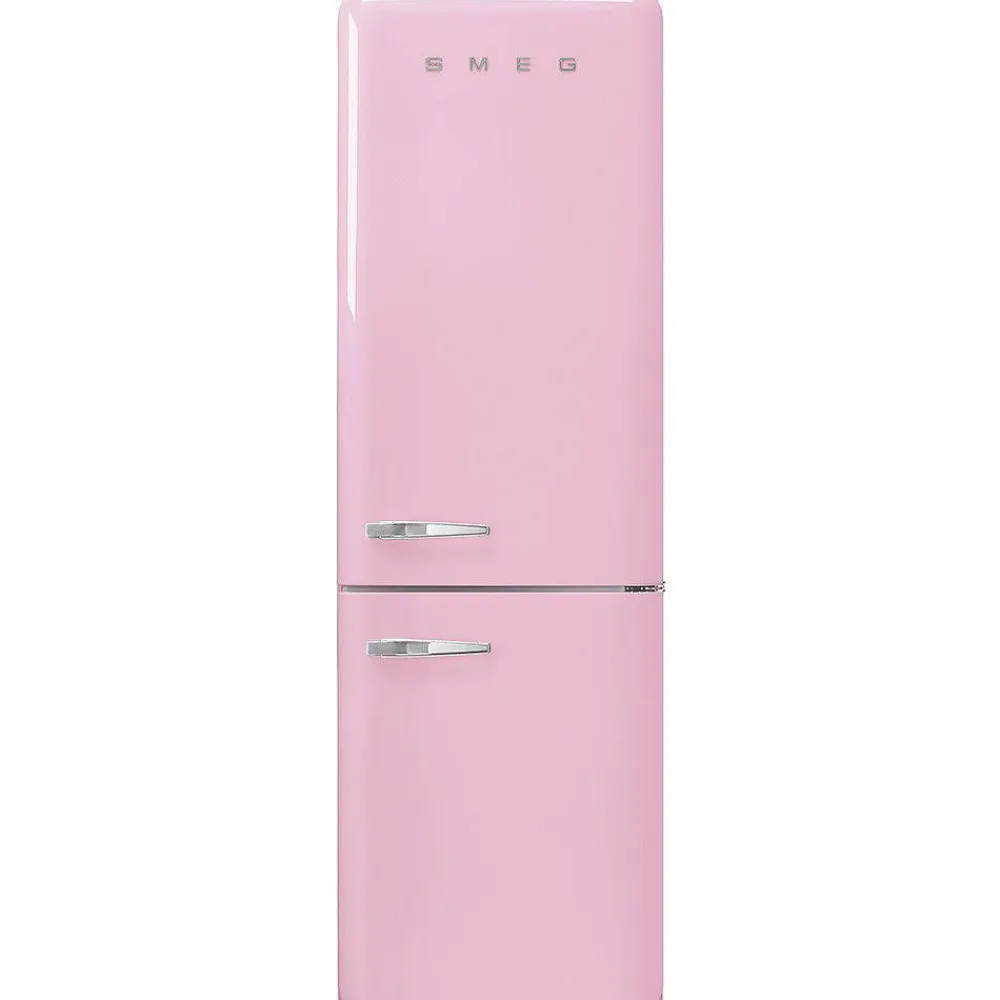 Smeg Jääkaapit Ja Pakastimet|retrojääkaappipakastin FAB32RPK5 pinkki, oikea