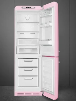 Smeg Jääkaapit Ja Pakastimet|retrojääkaappipakastin FAB32RPK5 pinkki, oikea
