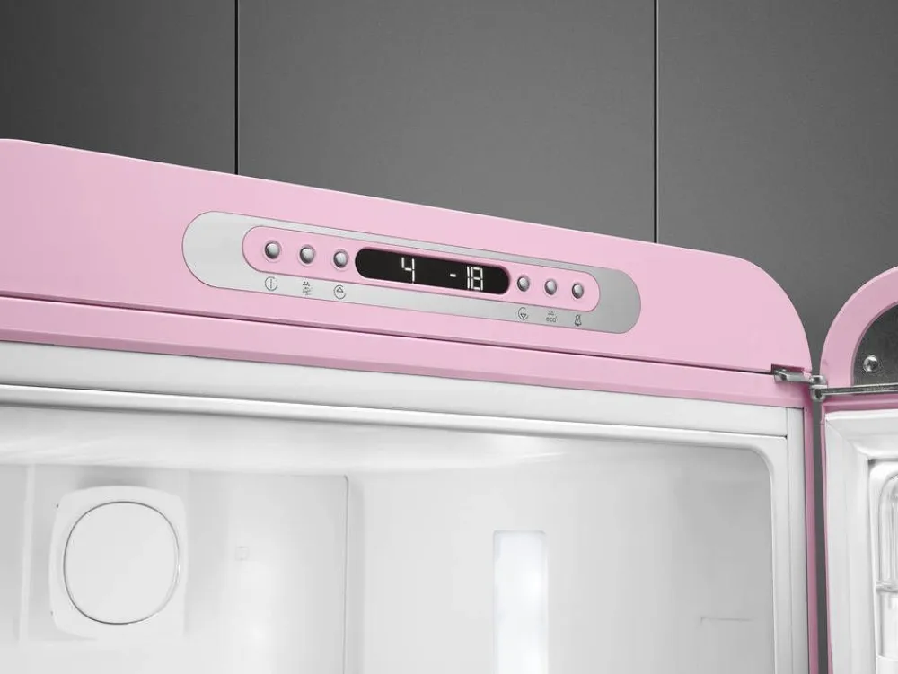 Smeg Jääkaapit Ja Pakastimet|retrojääkaappipakastin FAB32RPK5 pinkki, oikea