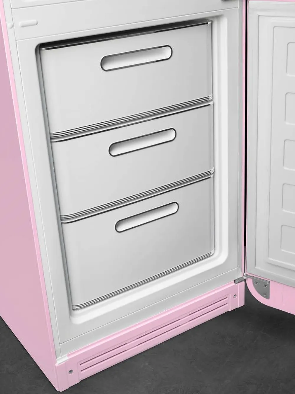 Smeg Jääkaapit Ja Pakastimet|retrojääkaappipakastin FAB32RPK5 pinkki, oikea