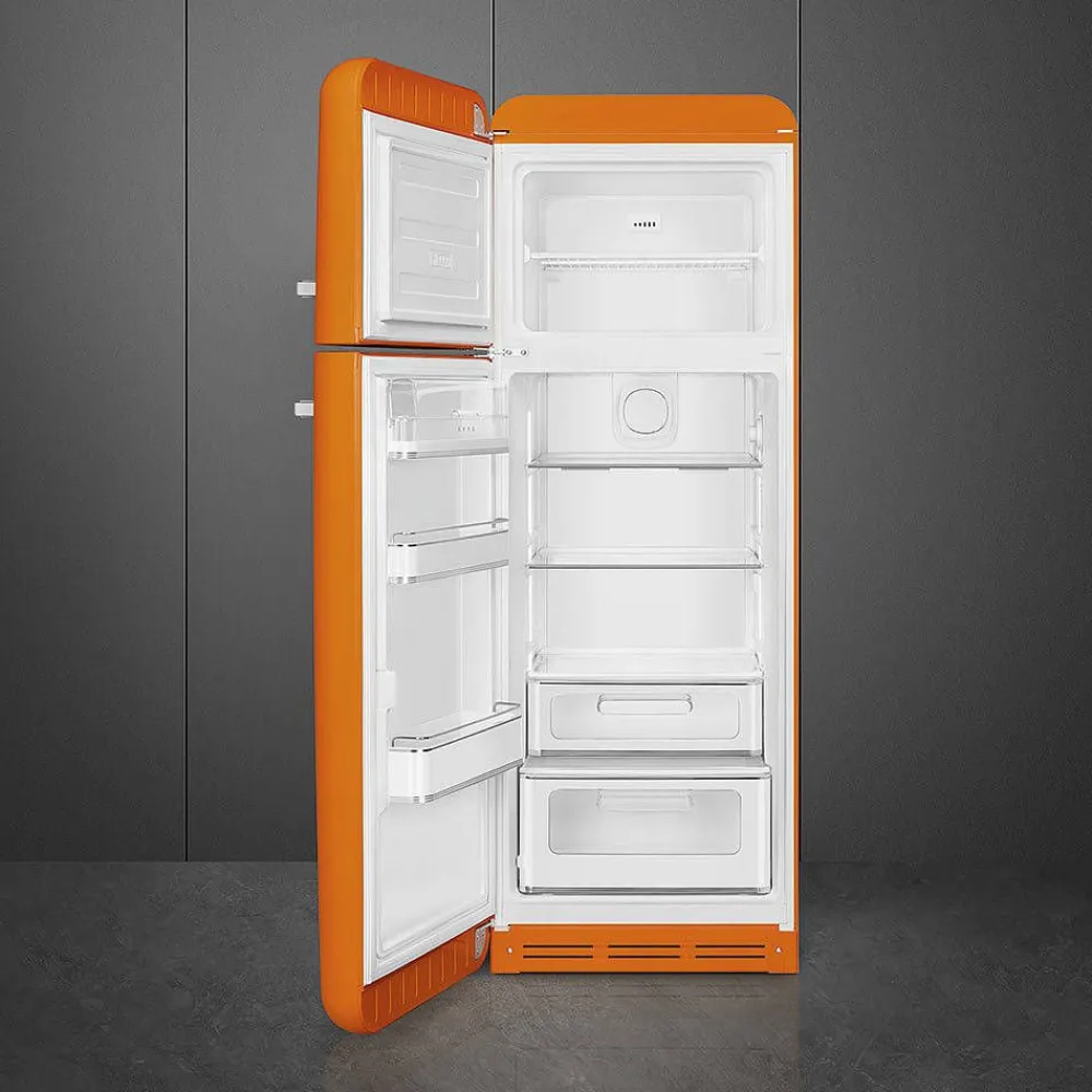 retrojääkaappipakastin FAB30LOR5 oranssi, vasen>Smeg Best