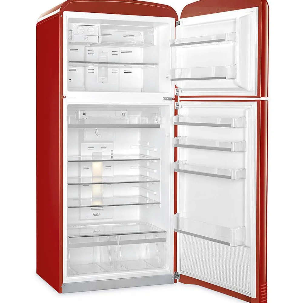 Smeg Jääkaapit Ja Pakastimet|retrojääkaappi-pakastin FAB50RRD5 pun., oikea