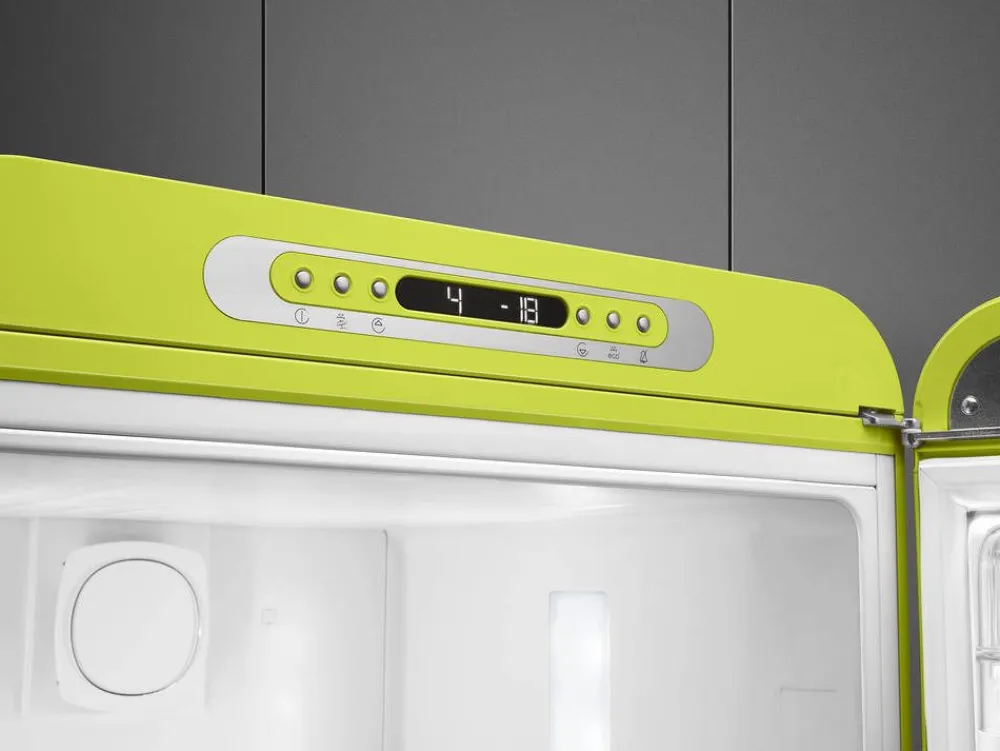 retrojääkaappipakastin FAB32RLI5 lime, oikea>Smeg Online