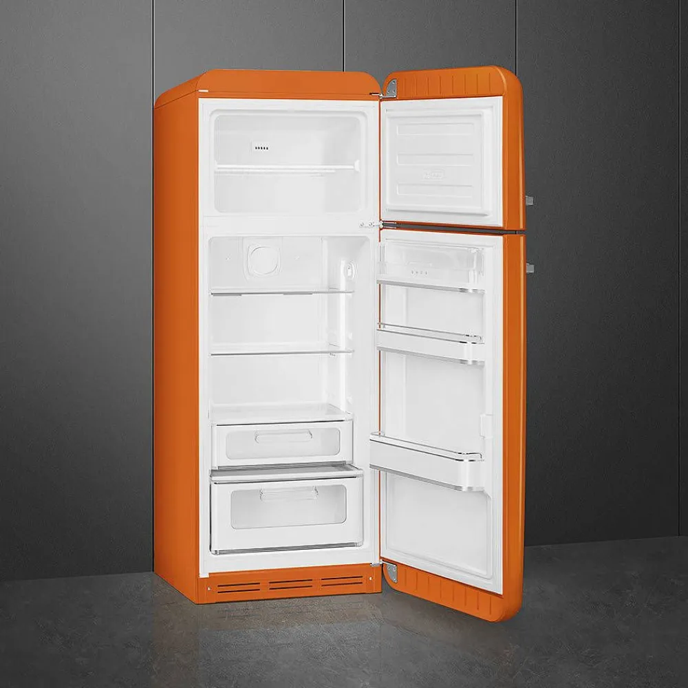 Smeg Jääkaapit Ja Pakastimet|retrojääkaappipakastin FAB30ROR5 oranssi, oikea