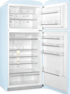 Smeg Jääkaapit Ja Pakastimet|retrojääkaappi-pakastin FAB50RPB5, pastellinsininen, oikea