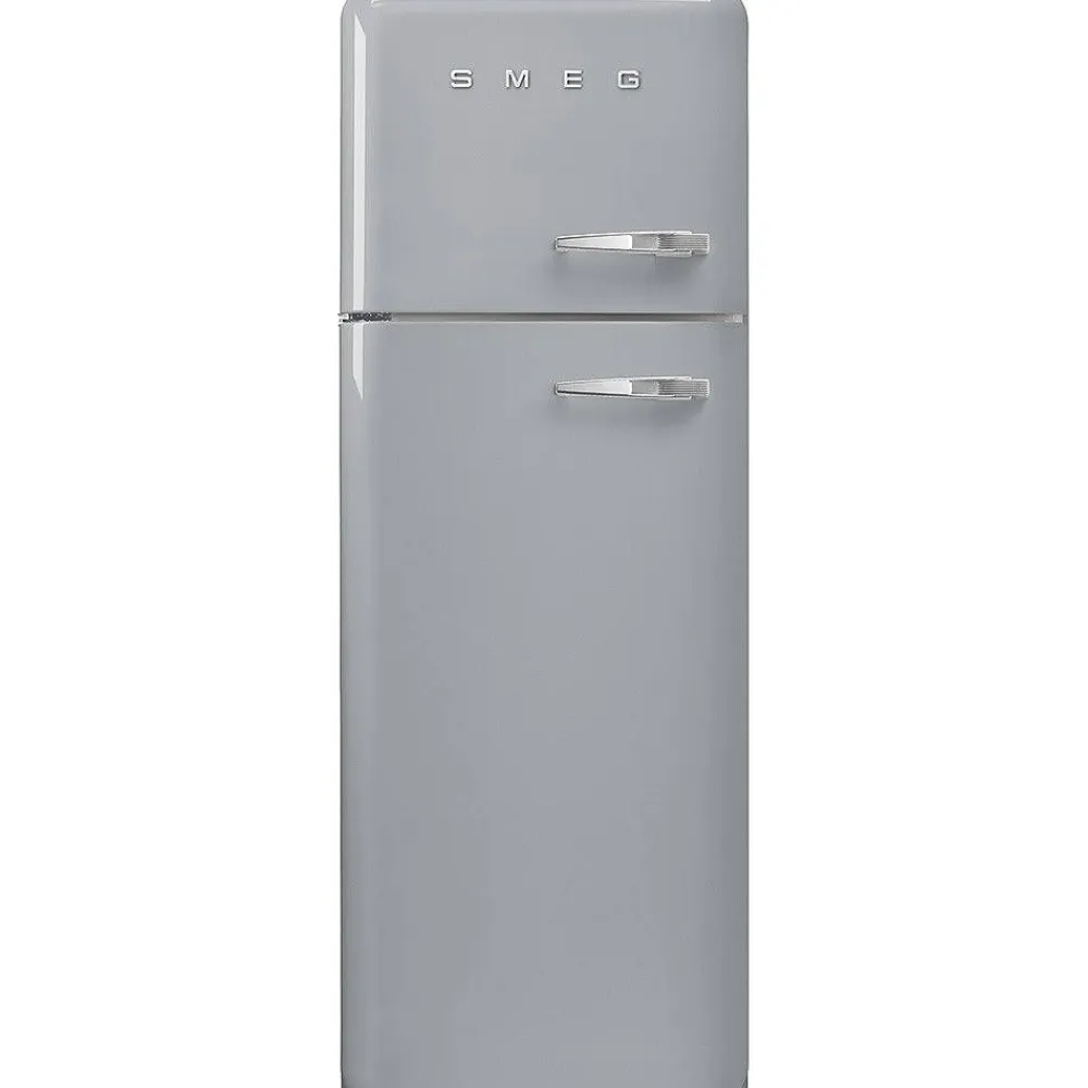 Smeg Jääkaapit Ja Pakastimet|retrojääkaappipakastin FAB30LSV5 hopea, vasen