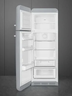 Smeg Jääkaapit Ja Pakastimet|retrojääkaappipakastin FAB30LSV5 hopea, vasen