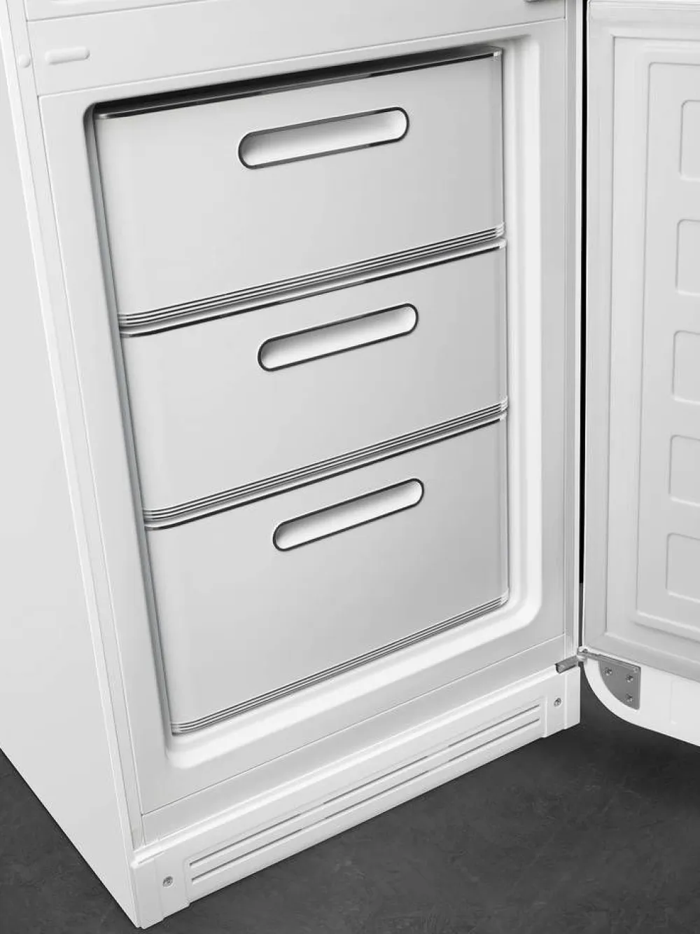 Smeg Jääkaapit Ja Pakastimet|retrojääkaappipakastin FAB32RWH5 valkoinen, oikea