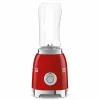 tehosekoitin kahdella 600 ml pullolla, PBF01RDEU punain>Smeg Discount