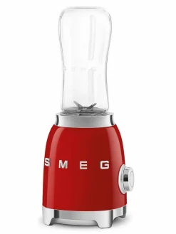 tehosekoitin kahdella 600 ml pullolla, PBF01RDEU punain>Smeg Discount