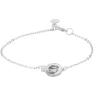 Snu00f6 of Sweden Korut|Snö of Sweden rannekoru Connected chain brace s/clear