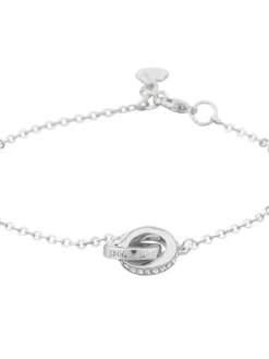 Snu00f6 of Sweden Korut|Snö of Sweden rannekoru Connected chain brace s/clear