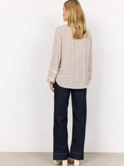 Soyaconcept Puserot|pusero Pakiza 2 6330 Beige / Sininen