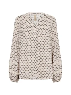 Soyaconcept Puserot|pusero Pakiza 2 6330 Beige / Sininen