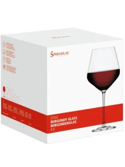 punaviinilasi Style Burgundy 4 kpl>Spiegelau New