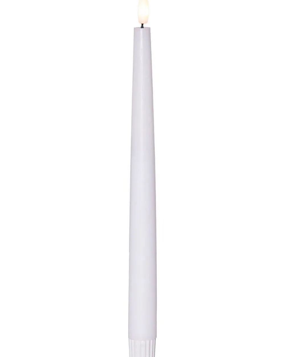Star Trading Koriste- Ja Kausivalot|LED-antiikkikynttilä Flamme Slim 28 cm valkoine
