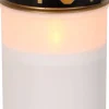 Star Trading Koriste- Ja Kausivalot|LED-hautakynttilä Serene 12 cm valkoinen