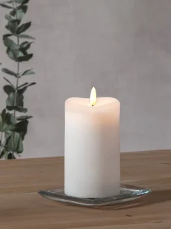 LED-kynttilä Flamme 14 cm valkoinen><noscript><img width=