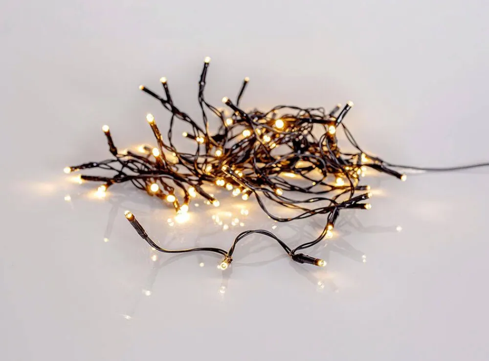 Star Trading Koriste- Ja Kausivalot|LED-valosarja Shiny Warm White 80-os. 5,6 m