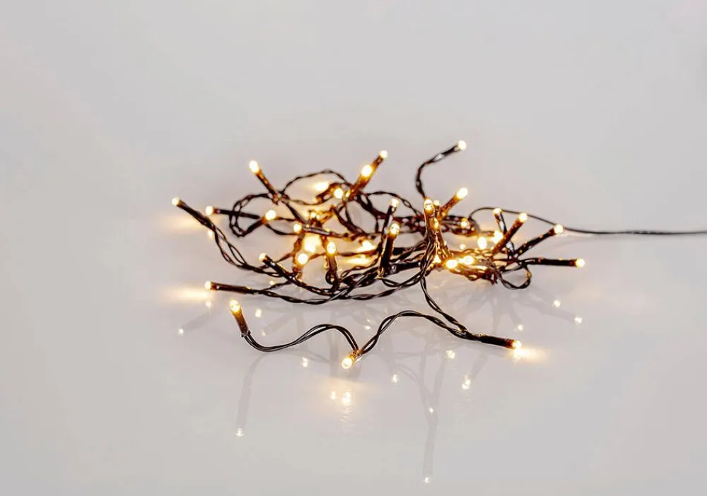 Star Trading Koriste- Ja Kausivalot|LED-valosarja Shiny Warm White 40-os. 2,8 m