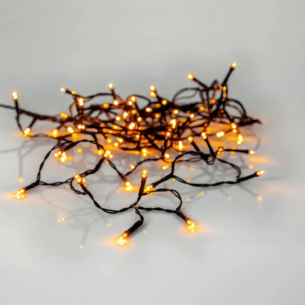 Star Trading Koriste- Ja Kausivalot|valosarja Golden Warm White 80 LED musta 5,6m