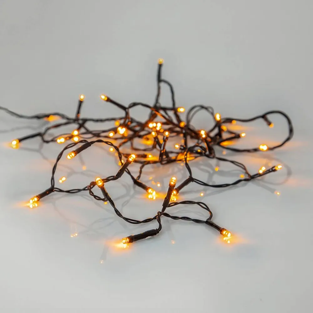 valosarja Golden Warm White 40 LED musta 2,8m>Star Trading Online